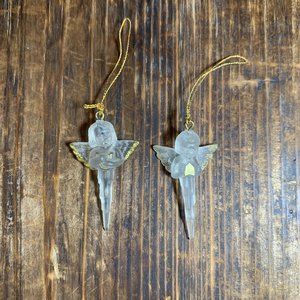 447. Set of Mini Angel Christmas Ornaments